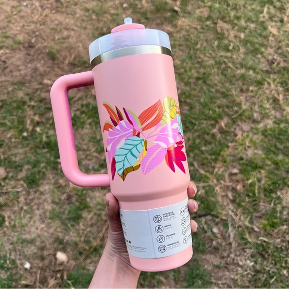 NWT Floral Stanley Quencher Tumbler 2.0 30oz 2024 Mothers Day Release - Picture 3 of 6